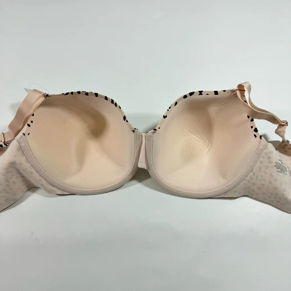 New Soma Vanishing 360 Perfect Coverage Bra Abstact Spots Porcelain - Picture 3 of 4